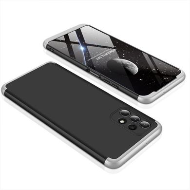 Чехол GKK 360 для Samsung Galaxy A32 / A325 бампер оригинальный Black-Silver