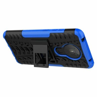 Чехол Armor для Nokia 5.3 бампер противоударный с подставкой Blue