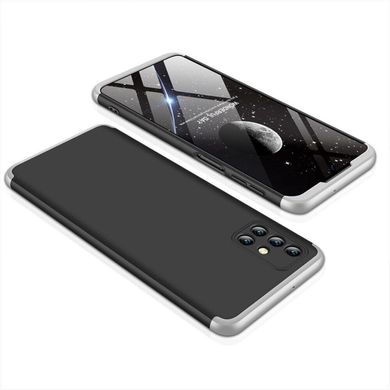 Чехол GKK 360 для Samsung Galaxy M31s / M317 Бампер оригинальный Black-Silver