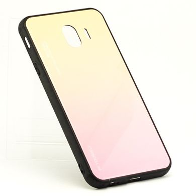 Чохол Gradient для Samsung J4 2018 / J400 бампер накладка Beige-Pink