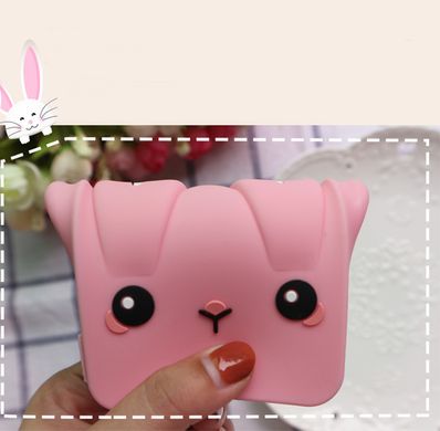 Чохол Funny-Bunny 3D для Meizu M6T Бампер гумовий рожевий