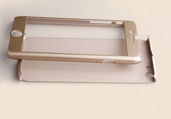 Чехол Ipaky для Iphone 6 / 6s бампер + стекло 100% оригинальный gold 360