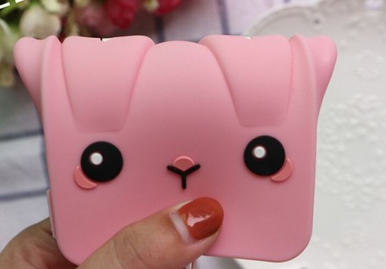 Чохол Funny-Bunny 3D для Huawei P Smart Plus / INE-LX1 Бампер гумовий рожевий