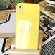 Чохол Color-Glass для Iphone XS Max бампер із захистом камер Yellow