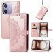 Чохол Vintage для OPPO A3 / CPH2669 книжка шкіра PU з візитницею рожевий