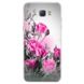 Чехол Print для Samsung J5 2016 J510 J510H силиконовый бампер Roses pink