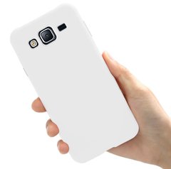 Чехол Style для Samsung J3 2016 / J320 Бампер силиконовый Белый Matte