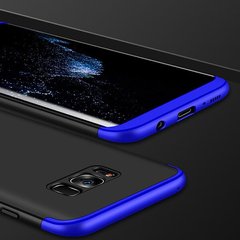 Чехол GKK 360 для Samsung Galaxy S8 / G950 бампер накладка Black-Blue