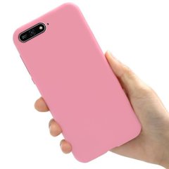 Чохол Style для Huawei Y6 2018 Бампер силіконовий без відбитка рожевий