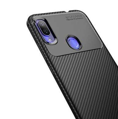 Чехол Fiber для Xiaomi Redmi Note 7 / Redmi Note 7 Pro бампер Black