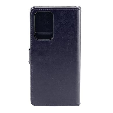 Чехол Idewei для Samsung Galaxy A33 / A336 книжка кожа PU с визитницей синий