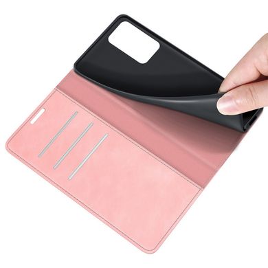 Чохол Taba Retro-Skin для Xiaomi Redmi Note 10 Pro книжка шкіра PU з візитницею рожевий