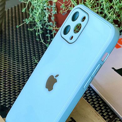 Чохол Color-Glass для Iphone 11 Pro бампер із захистом камер Lavender
