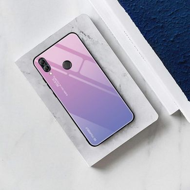 Чехол Gradient для Huawei P Smart 2019 / HRY-LX1 Бампер Pink-Purple