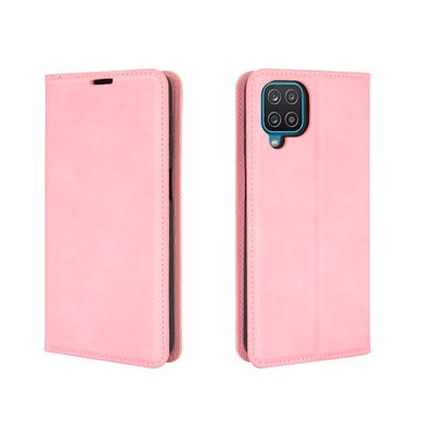 Чехол Taba Retro-Skin для Samsung Galaxy M12 2021 / M127 книжка кожа PU с визитницей розовый
