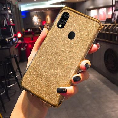 Чехол Shining для Samsung Galaxy A30 2019 / A305F Бампер блестящий Gold