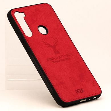 Чехол Deer для Xiaomi Redmi Note 8 бампер накладка Красный