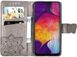 Чохол Butterfly для Samsung A50 2019 / A505F книжка шкіра PU сірий