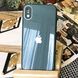 Чохол Color-Glass для Iphone XS Max бампер із захистом камер Green