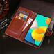 Чехол Idewei для Samsung Galaxy A22 / A225 книжка кожа PU с визитницей коричневый