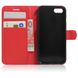 Чехол IETP для iPhone SE 2020 книжка кожа PU красный
