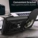 Чехол Hide Shield для Realme 12 Plus 5G / RMX3867 бампер противоударный с подставкой кольцом Black