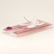Чехол Glitter для Xiaomi Redmi 8A бампер жидкий блеск Заяц Розовый